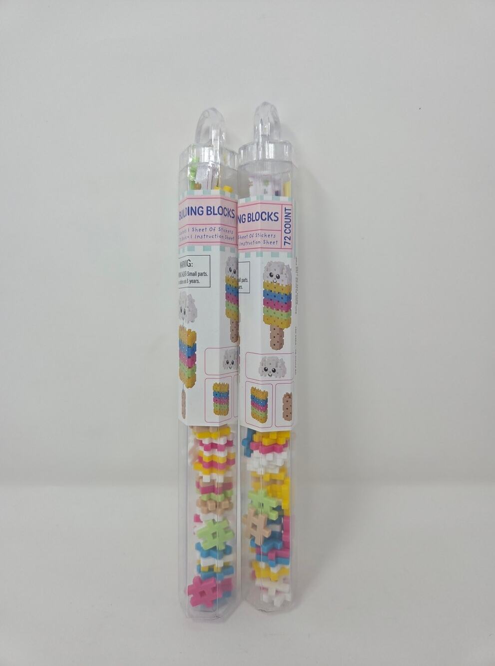 Ice Cream Pop Hashtag Building Blocks